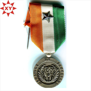Medalla del estilo de África con la cinta para el oficial