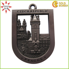 Medallas creativas baratas de encargo de la concesión con latón antiguo