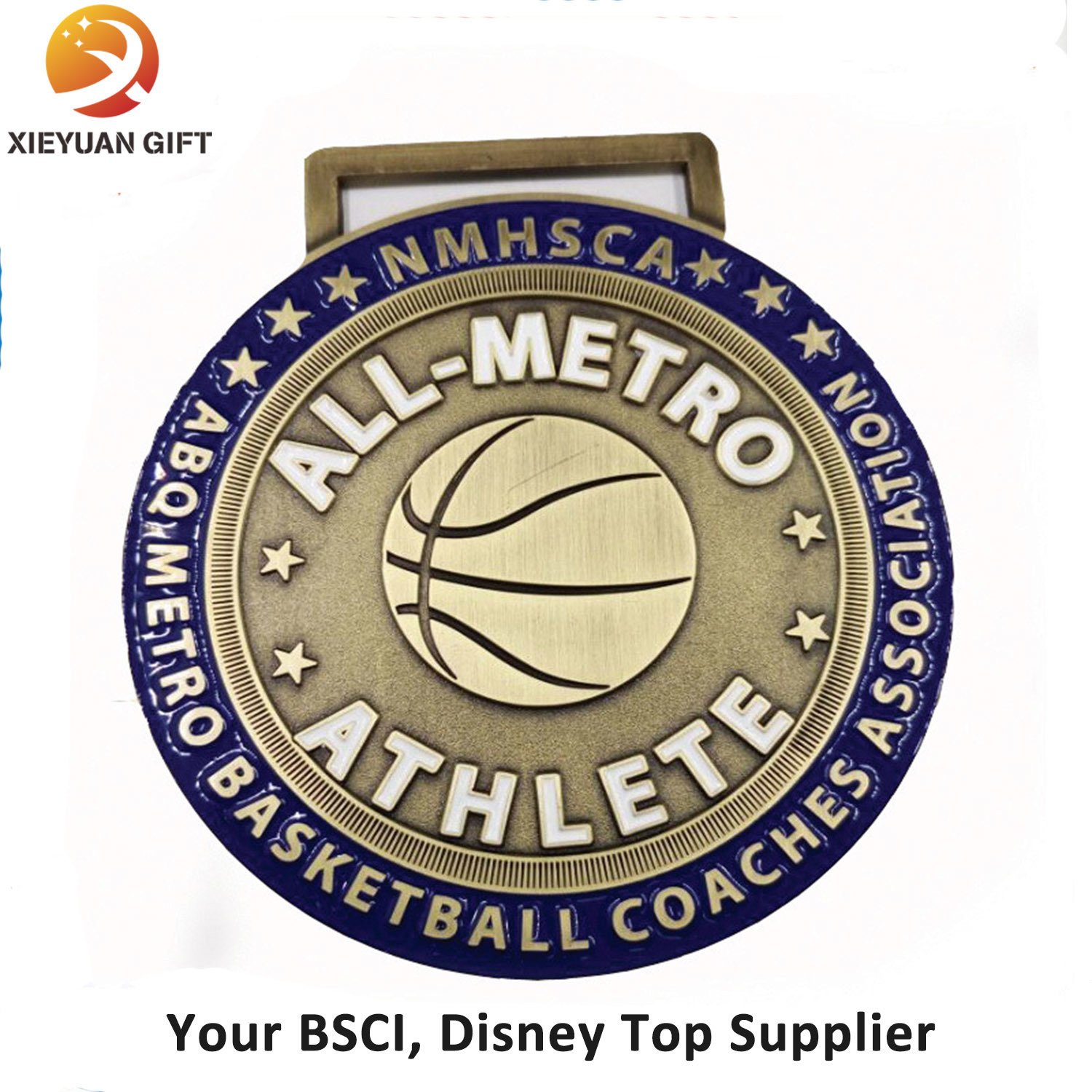 Los nuevos productos venden al por mayor las medallas del deporte del baloncesto